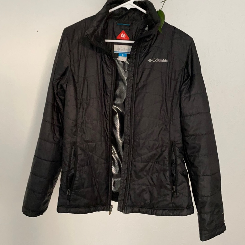 Columbia Puffer Jacket Black Women’s Small